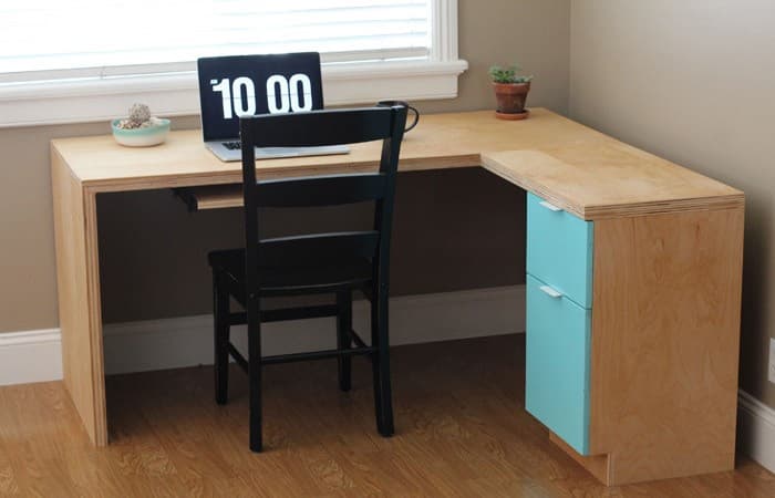 +15 DIY Corner Desk Ideas for Home & Office