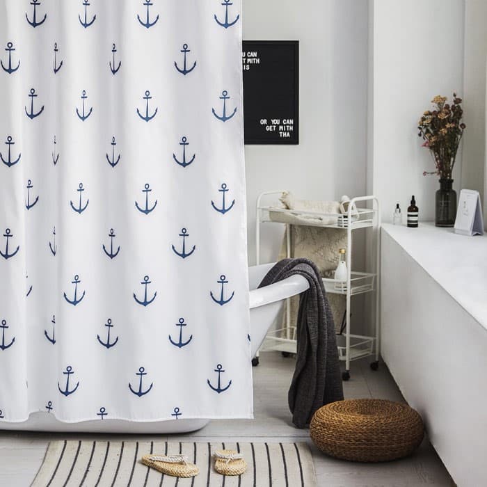 Quick & Easy DIY Shower Curtain Ideas