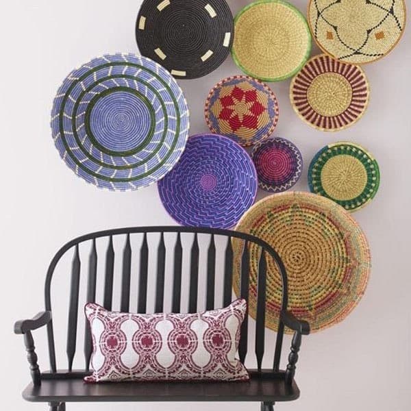 Basket Wall Décor Ideas; How to Hang Them