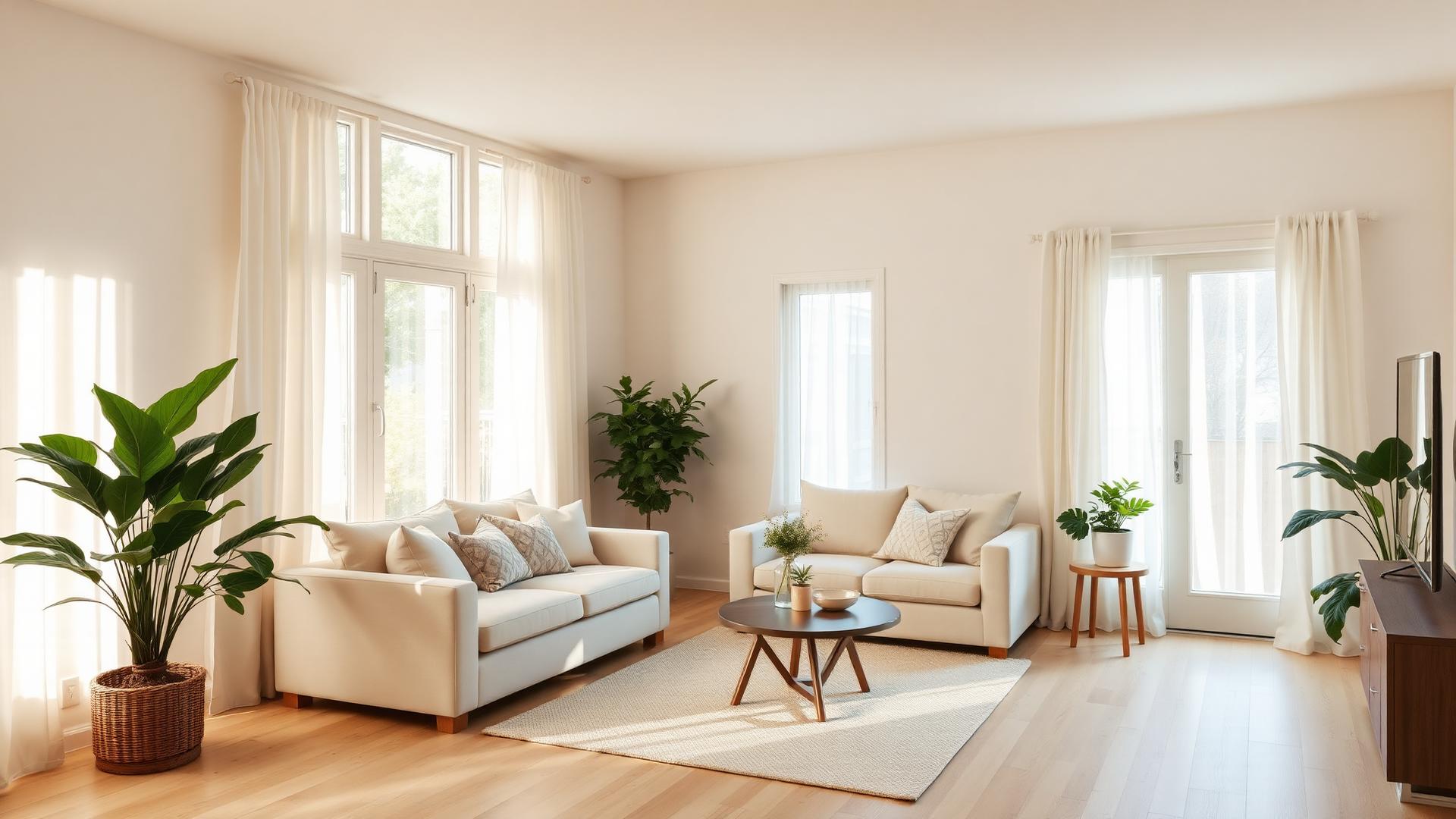 Mississauga home interior — bright living space ready for professional standard cleaning