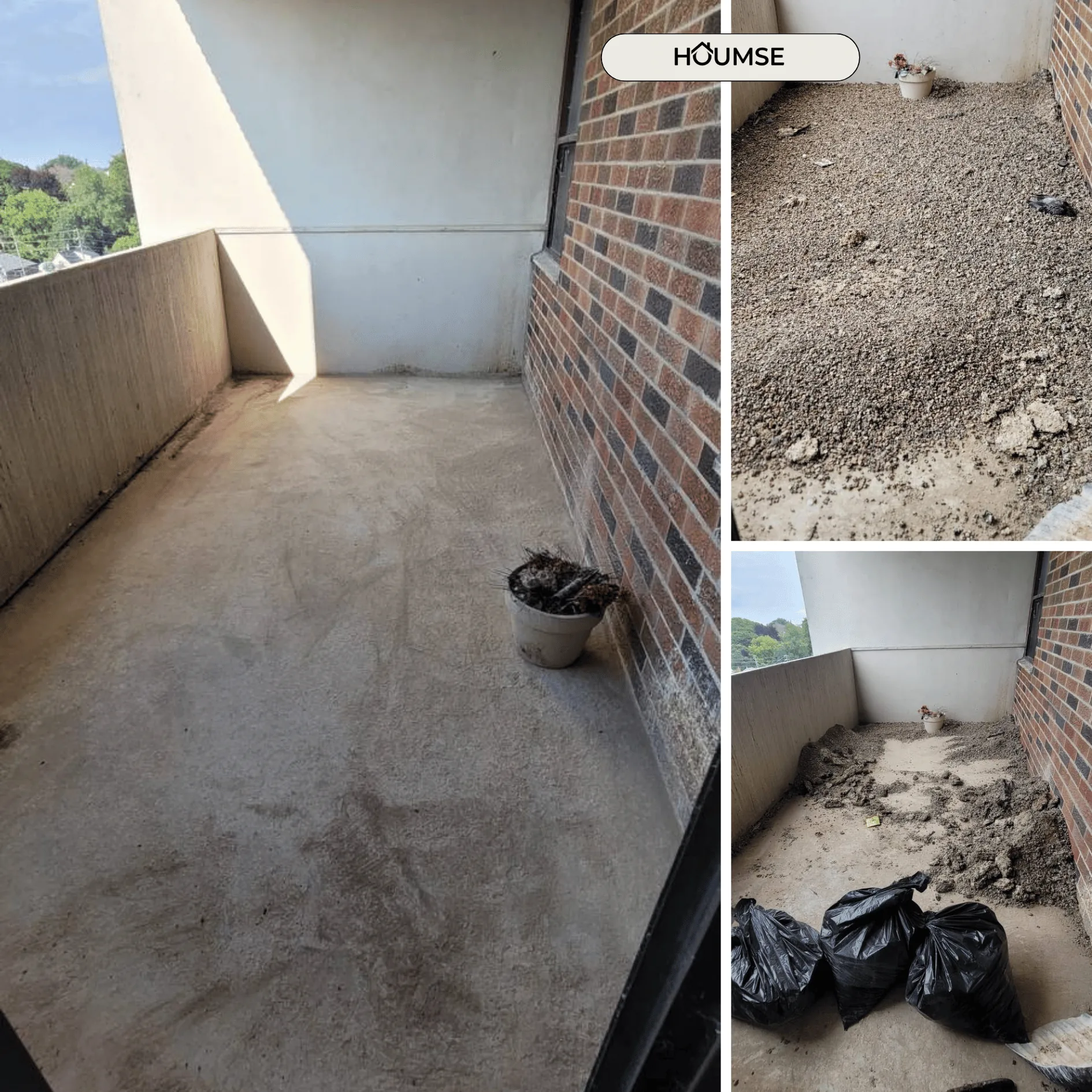 Before and after cleaning result in Richmond Hill
