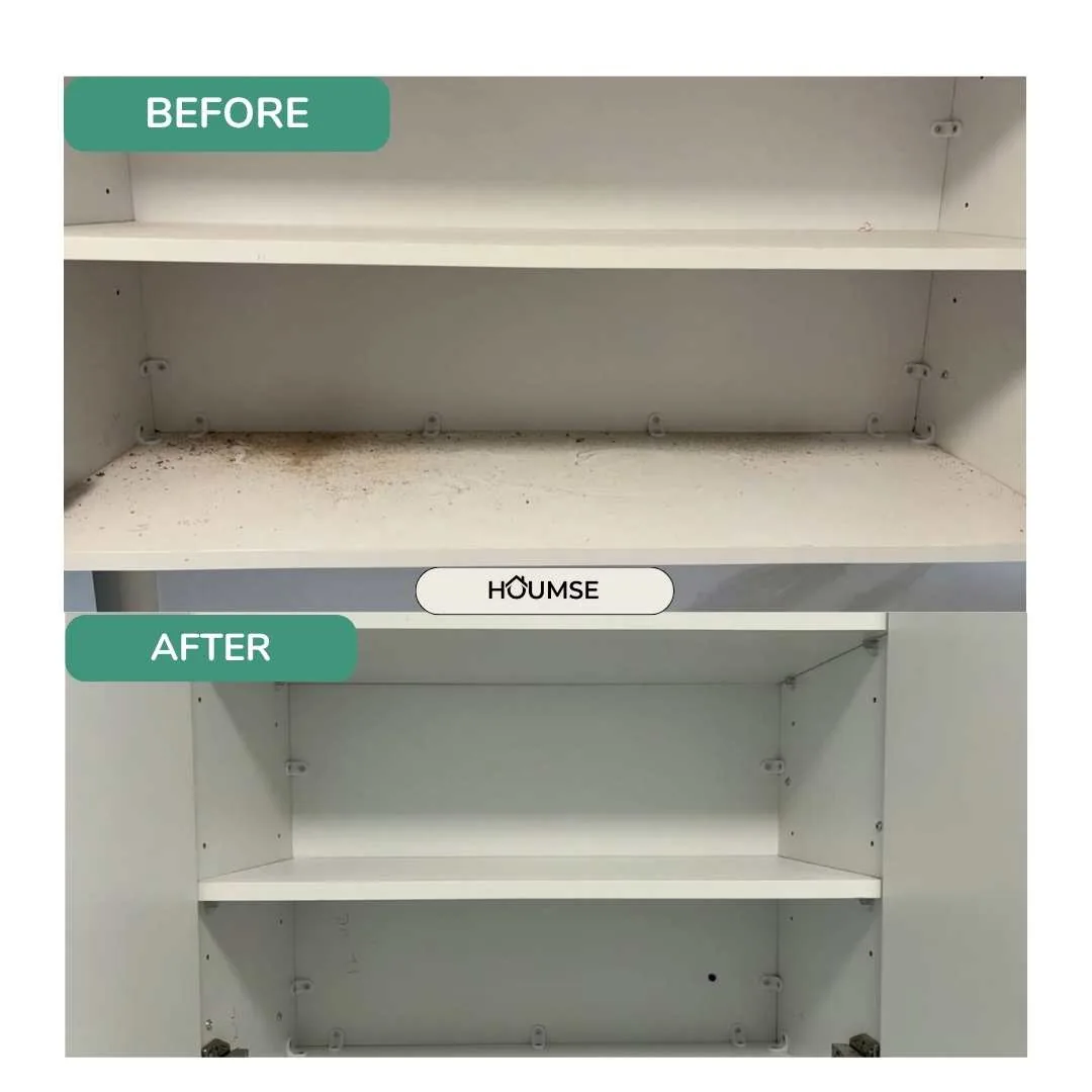 Before and after cleaning result in Toronto