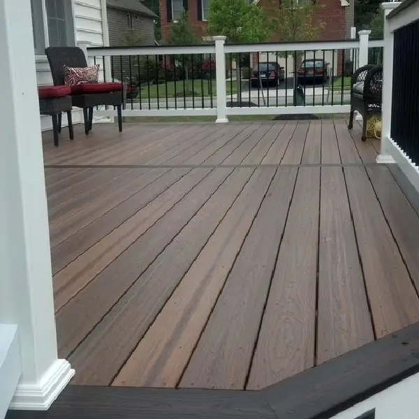 Dark Brown modern deck paint color