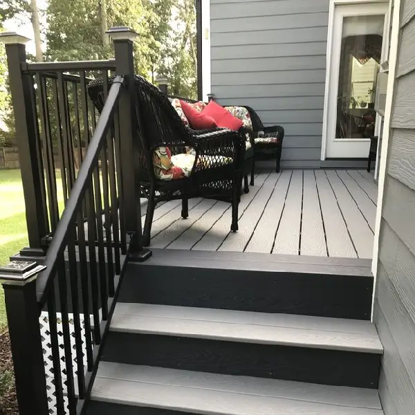 Slate Gray best deck color schemes