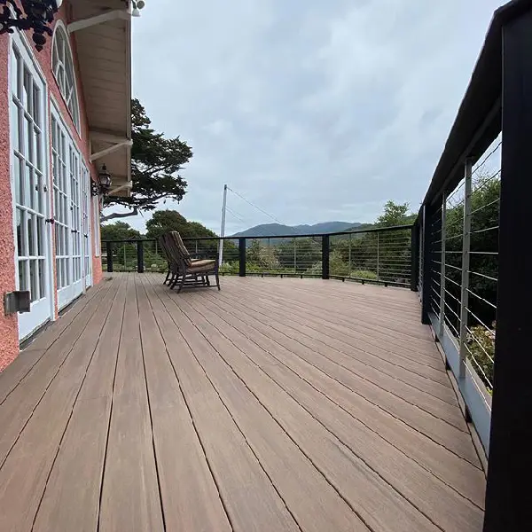 Walnut deck paint idea