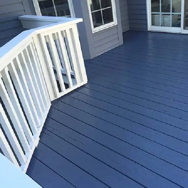 Coastal Blue deck paint color ideas