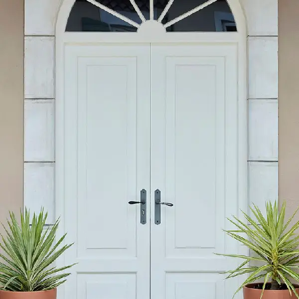 Classic White front door