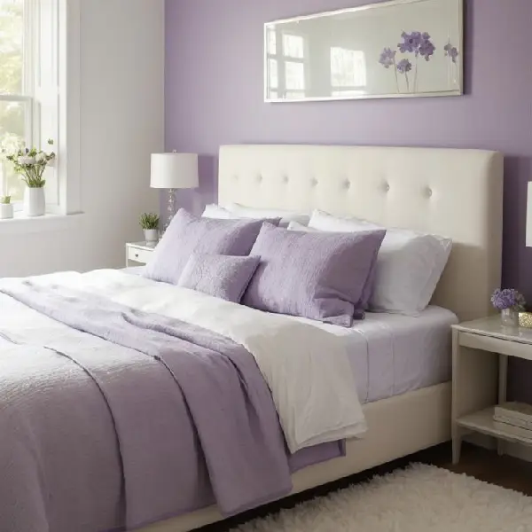 lavender girl's bedroom color ideas
