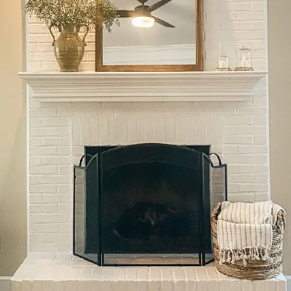 Ivory Cream fireplace