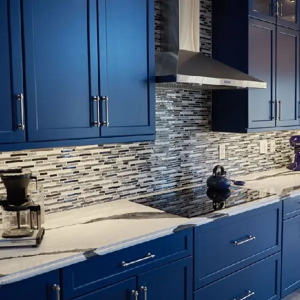 All-Over Blue Cabinets