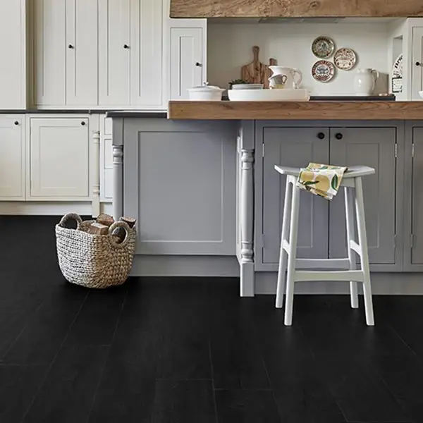 Ebony Black floor painting ideas