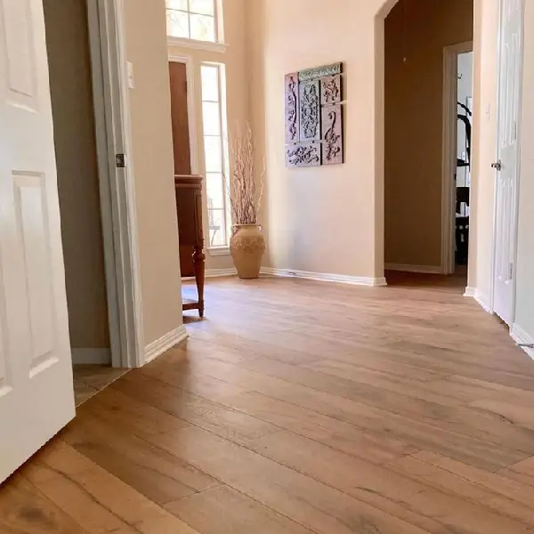 Honey Brown wooden floor paint colors