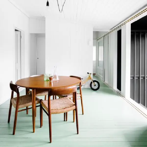 Sage Green floor paint color