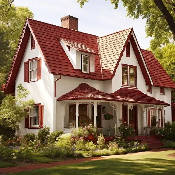 Mahogany timeless roof paint colors exterior