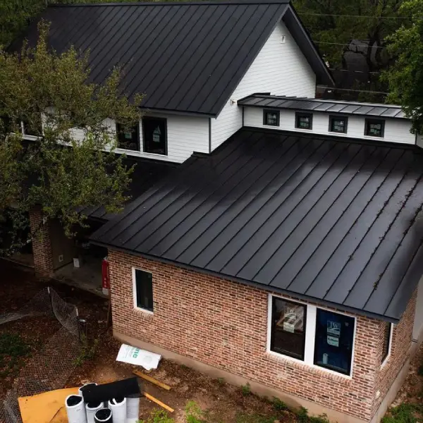 Matte Black roof paint colors