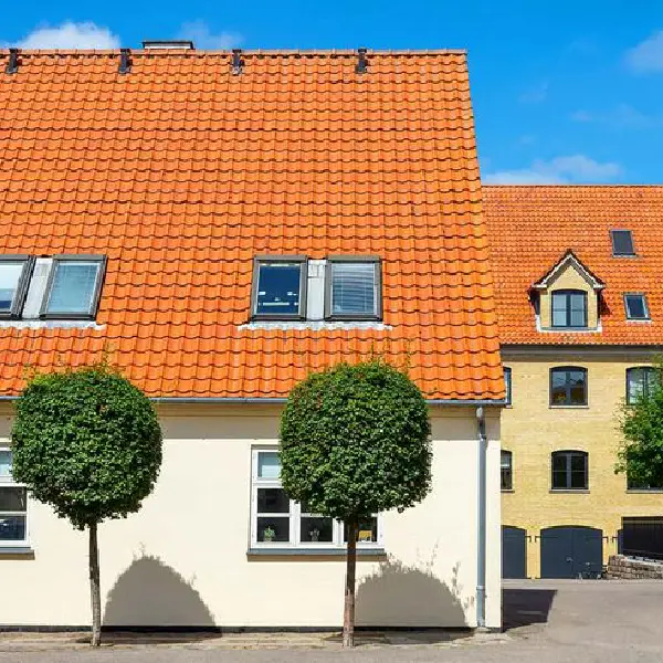 Rust Orange roof paint