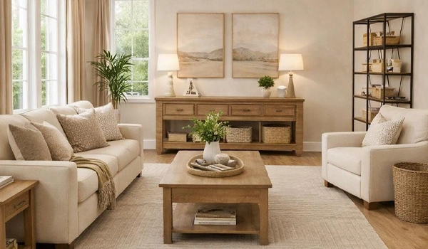 furniture matching wall color