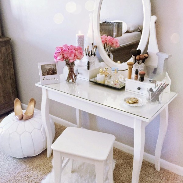 DIY makeup room ideas