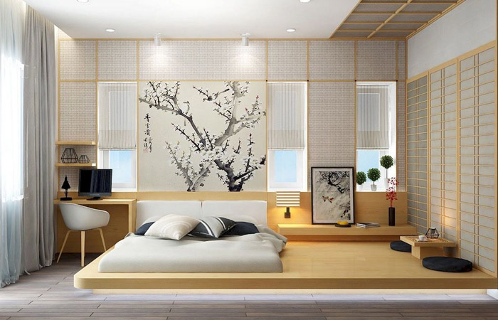 Japanese decorations for bedroom