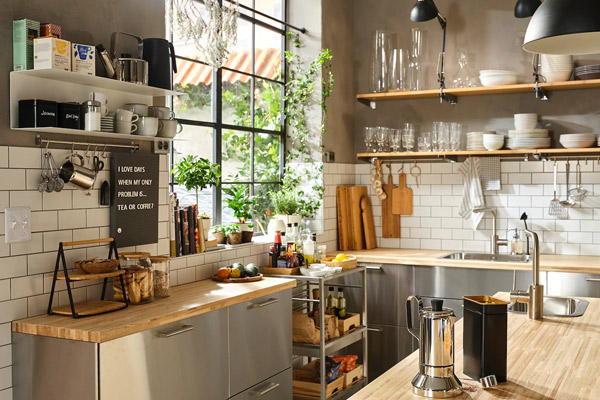 kitchen counter decor inspiration