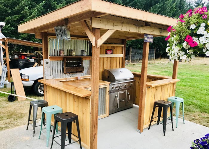 backyard bar shed