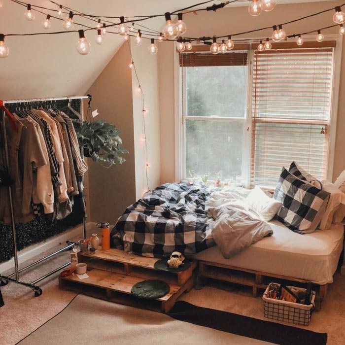 lights aesthetic room