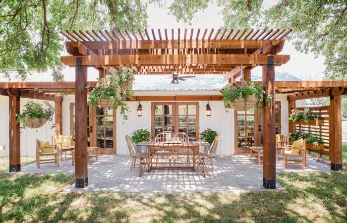 wooden pergola ideas