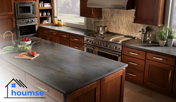 slate countertop