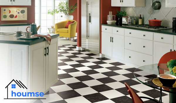 kitchen vinyl tile