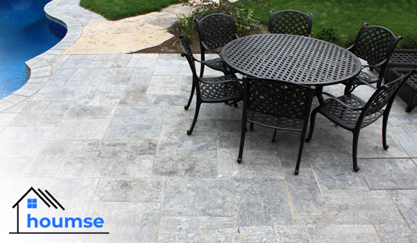 paver stone patio