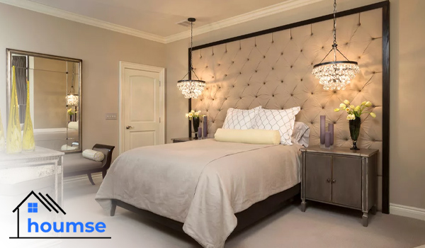 bedroom makeover lighting