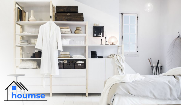 bedroom remodel in white
